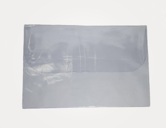 Pasta Congresso em PVC - Cristal (Transparente)