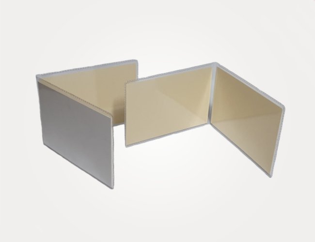 Porta Documento Horizontal em PVC - Cristal (Transparente)