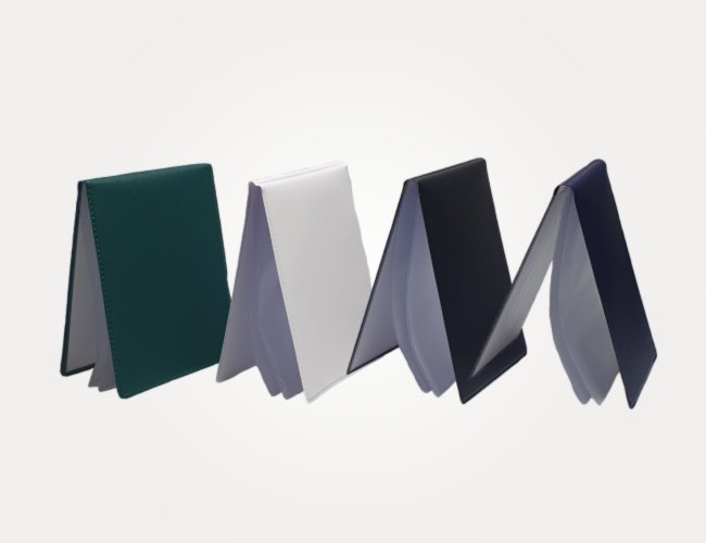 Porta Documento Horizontal com Miolo em PVC - Fosco