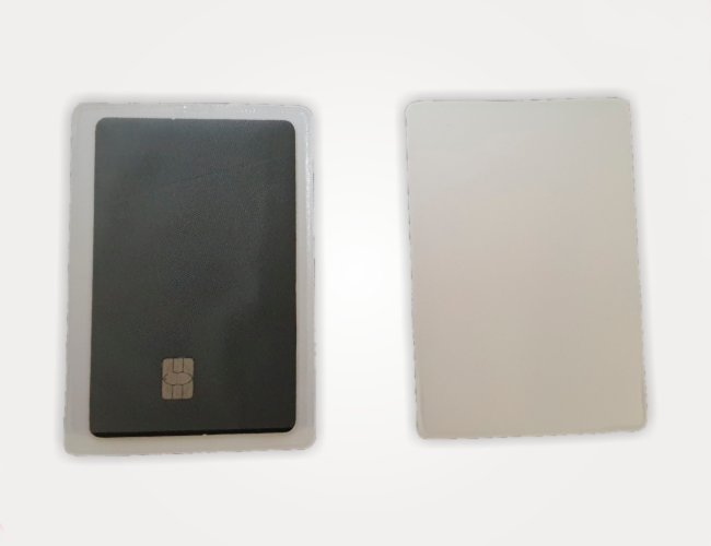 Porta Cart�o de Cr�dito em PVC - Fosco