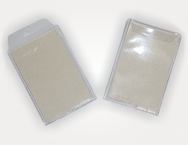 Porta Carteira de Motorista em PVC - Cristal (Transparente)