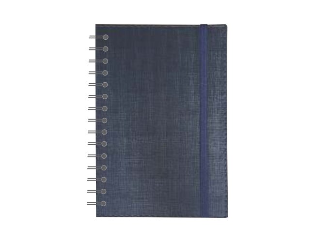 Caderneta de Anota��es sem Pauta - Dune Azul