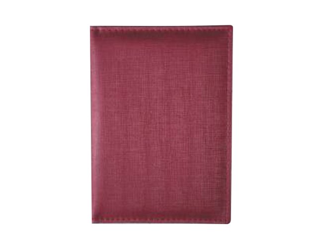 Agenda Lisa Costurada - Dune Vermelho